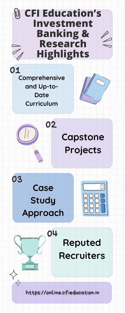 CFI Education - Investment Banking and Research Program Highlights