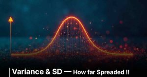 Variance & SD— How far Spreaded Variance & SD— How far Spreaded